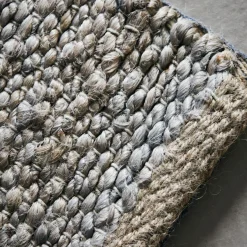 House Doctor Tæppe. Hempi i LYSEGRÅ - 90 x 300 cm.