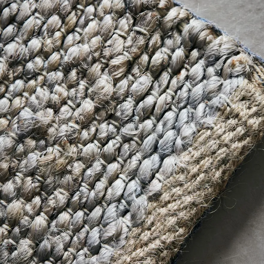 House Doctor Tæppe. Hempi i LYSEGRÅ - 90 x 300 cm.