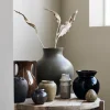 House Doctor vase - Chenna sort glas