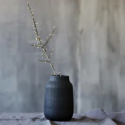 House Doctor vase - Groove Black