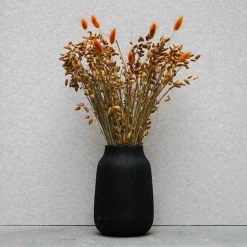 House Doctor vase - Groove Black