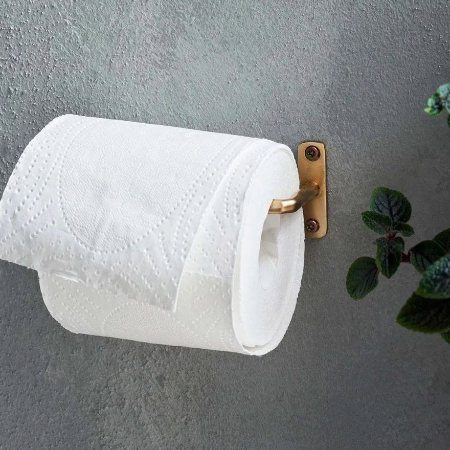 House Doctor WELO - Toiletrulleholder - Messing