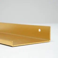 Hylde 40x13 cm. - Messing, Lancaster fra Speedtsberg