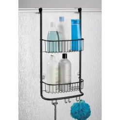 IDesign Shower Caddy til bruserdør - mat sort