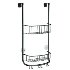 IDesign Shower Caddy til bruserdør - mat sort