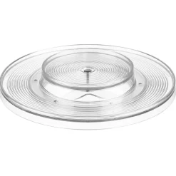IDesign Turntable / Drejefad i klart plast 2 tier.