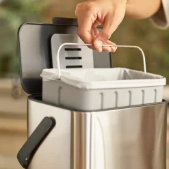 Joseph Joseph BIO waste affaldsspand - 4 liter - Rustfrit stål