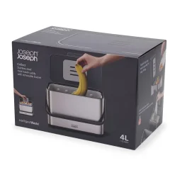Joseph Joseph BIO waste affaldsspand - 4 liter - Rustfrit stål