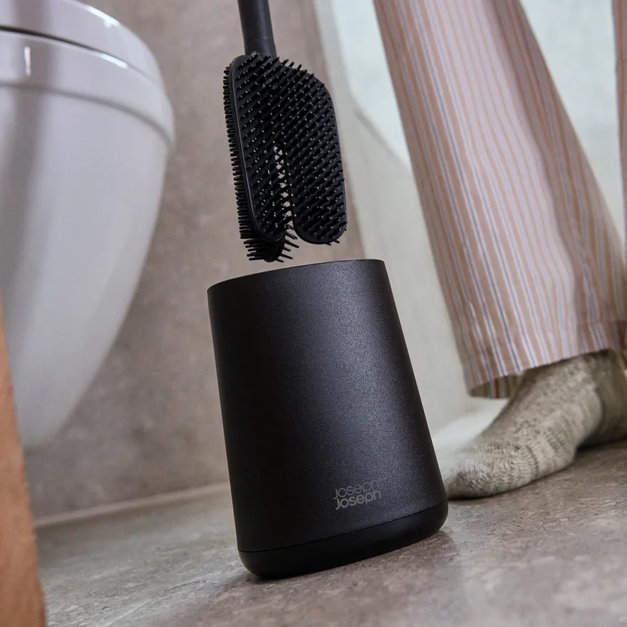 Joseph Joseph Flex 360 LITE Toiletbørste - Sort