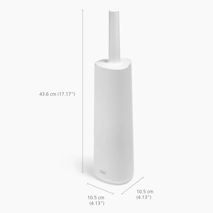 Joseph Joseph Flex 360 Toiletbørste - Glossy Hvid