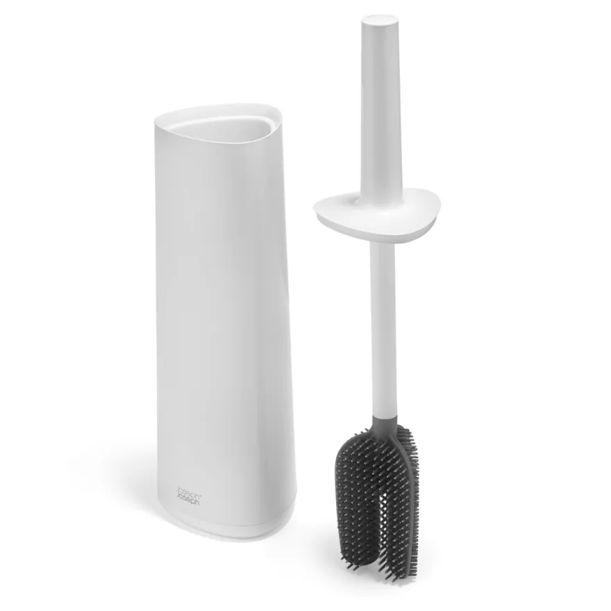 Joseph Joseph Flex 360 Toiletbørste - Glossy Hvid