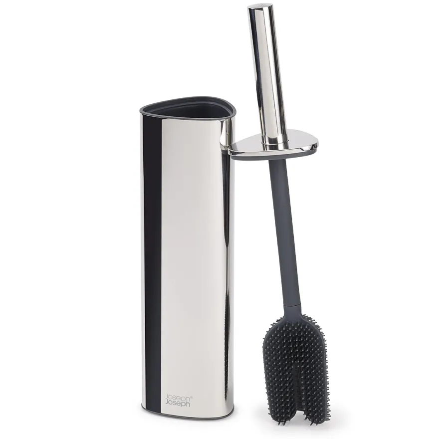 Joseph Joseph Flex 360 Toiletbørste - LUX Stål
