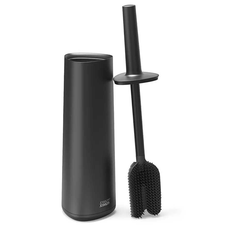 Joseph Joseph Flex 360 Toiletbørste - Sort