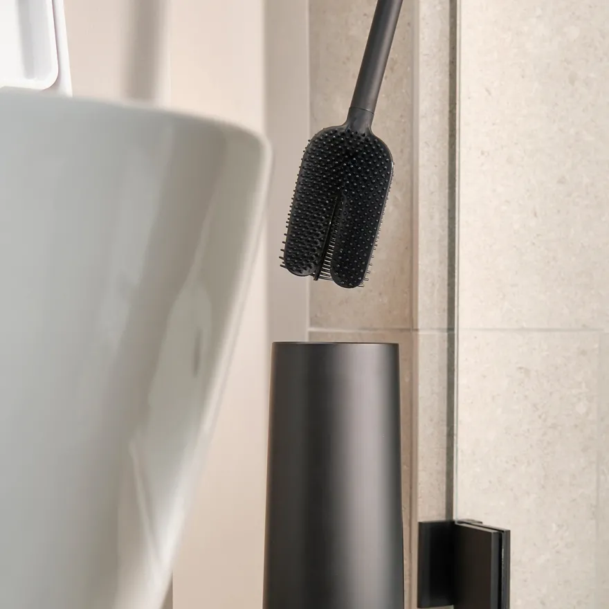 Joseph Joseph Flex 360 Toiletbørste - Sort