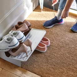 Joseph Joseph Shoe-In Stort Skostativ til skabet, Ecru