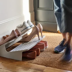 Joseph Joseph Shoe-In Stort Skostativ til skabet, Ecru