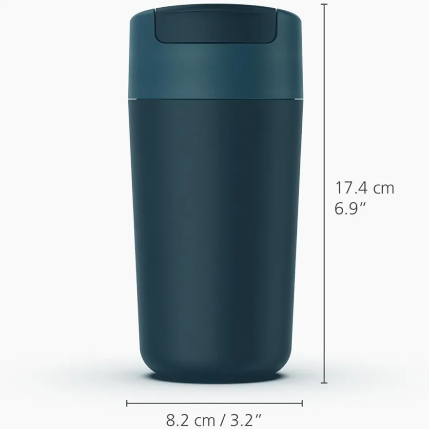 Joseph Joseph TO GO kaffekop - LARGE 454 ml. - Blå