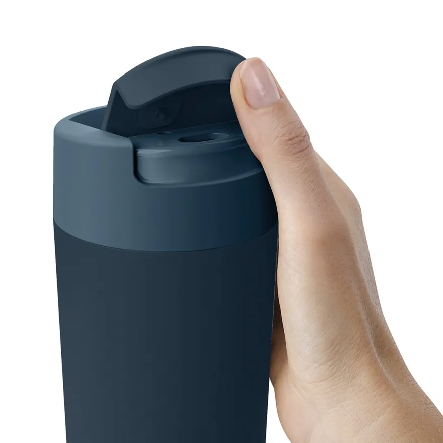 Joseph Joseph TO GO kaffekop - LARGE 454 ml. - Blå