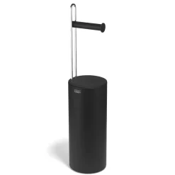 Joseph Joseph Toiletrulleholder til extra toiletruller, Sort