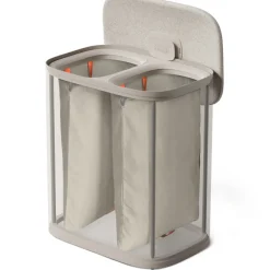 Joseph Joseph Tota 2 Twin Vasketøjskurv 90L - Pale Mushroom