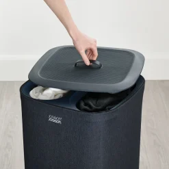Joseph Joseph vasketøjskurv - Tota 60 L - Sort