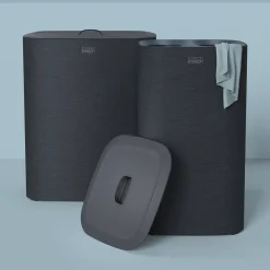 Joseph Joseph vasketøjskurv - Tota 60 L - Sort
