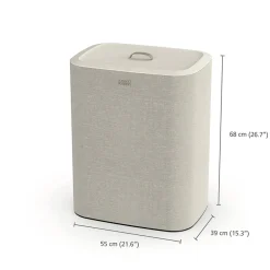 Joseph Joseph vasketøjskurv - Tota DUO 90L - Ecru