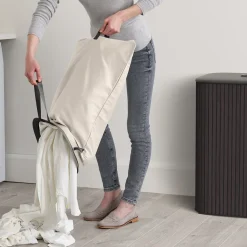 Joseph Joseph vasketøjskurv - Tota DUO LUXE 90L - SORT