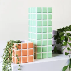 Klevering Vase - Tile Mint