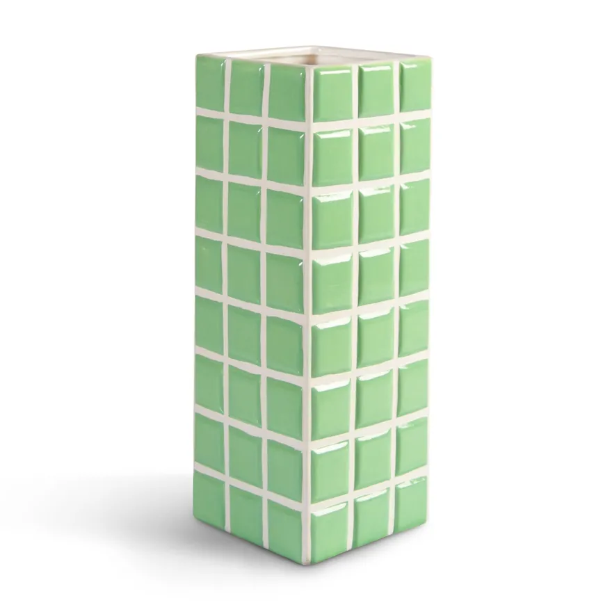 Klevering Vase - Tile Mint