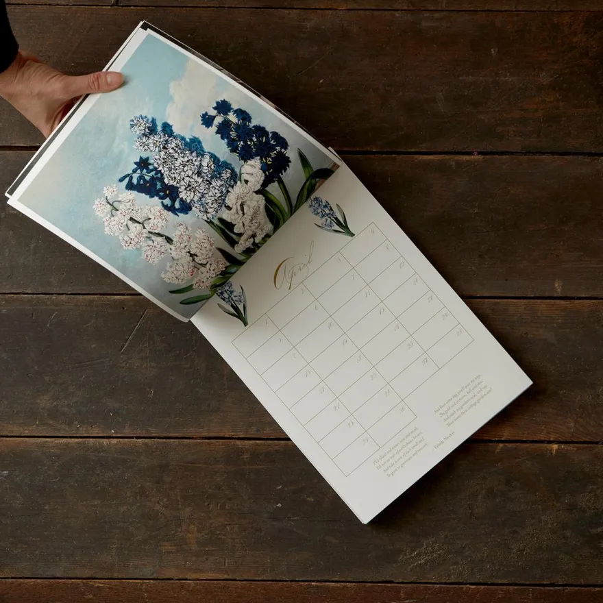 Koustrup og Co. Evighedskalender - Blomster og digte