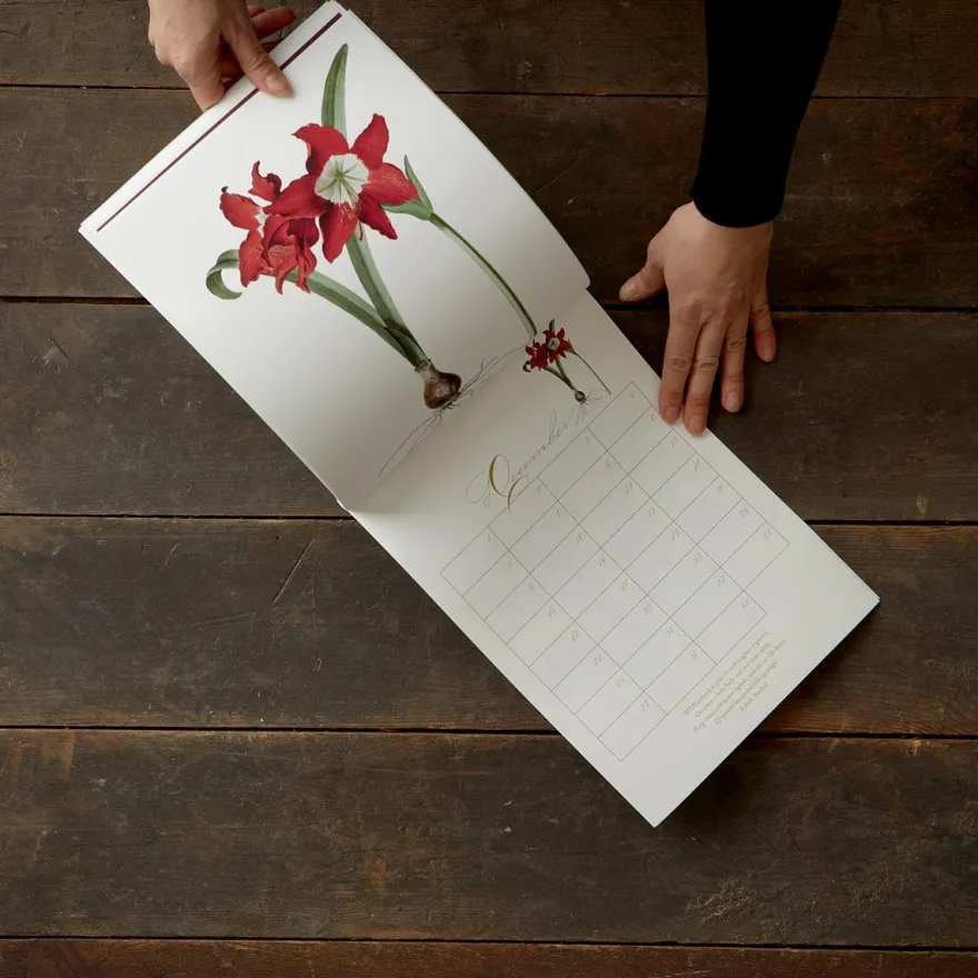 Koustrup og Co. Evighedskalender - Blomster og digte