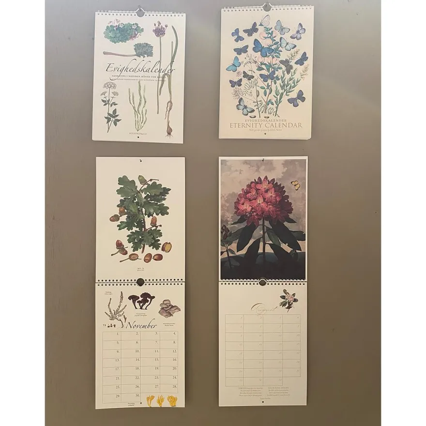 Koustrup og Co. Evighedskalender - Blomster og digte