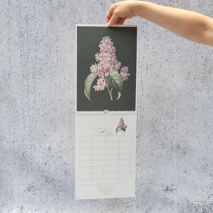 Koustrup og Co. Evighedskalender - Blomster og digte