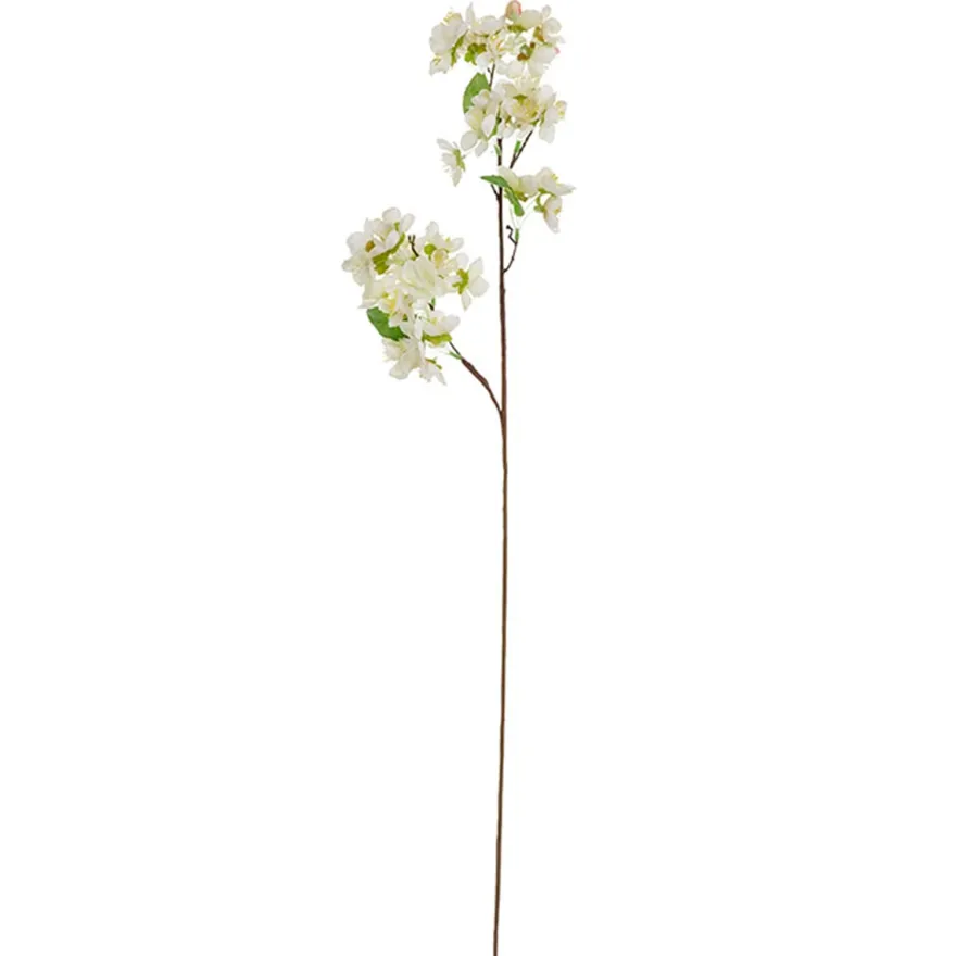 Kunstig blomst fra Bungalow - Cherry Blossom, White