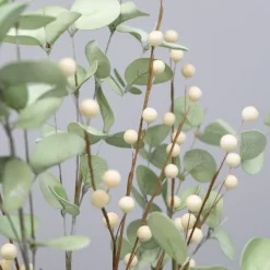 Kunstig blomst fra Bungalow - Ilix Berry Branch - Off-white