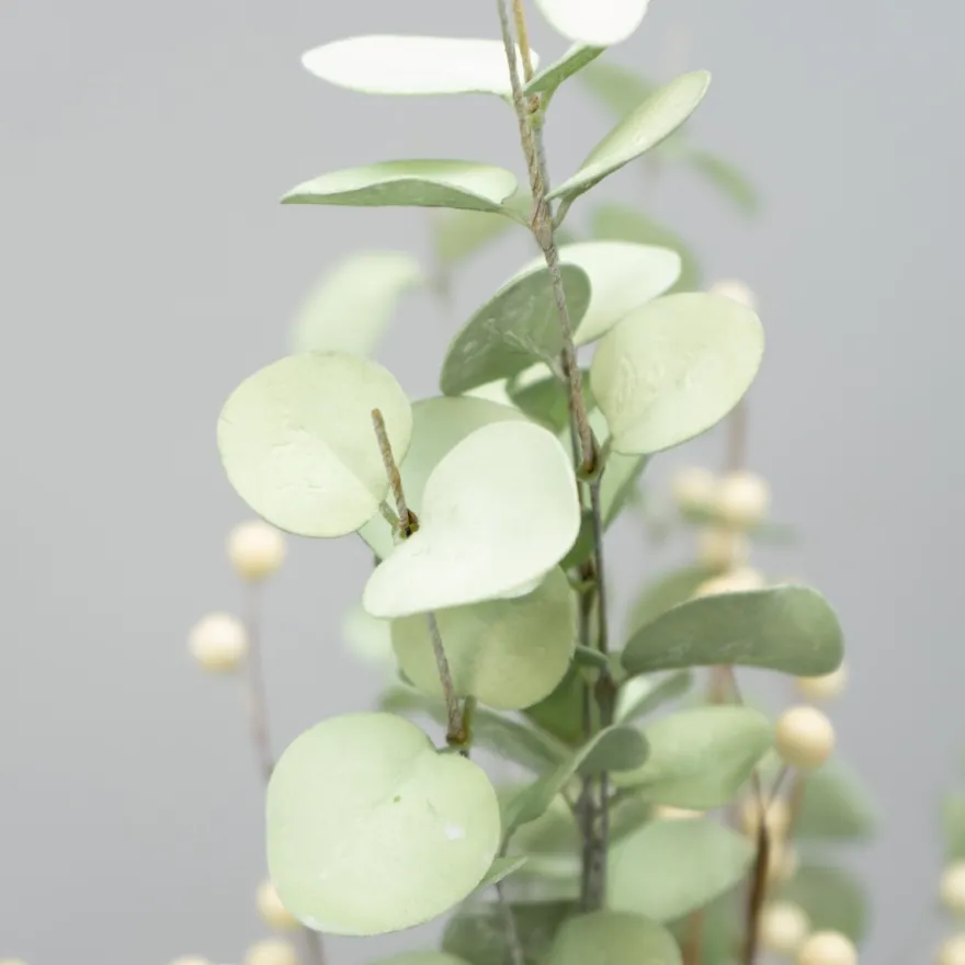 Kunstig blomst fra Bungalow - Ilix Berry Branch - Off-white