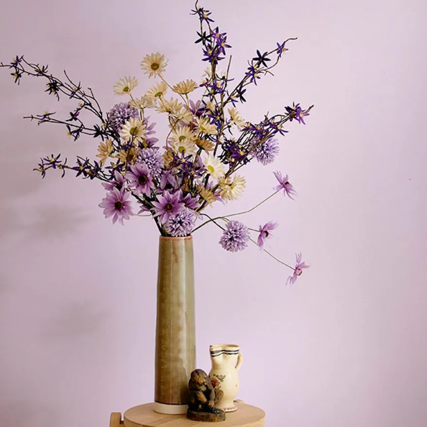 Kunstig blomst fra Bungalow - Marguerite Lilac Rose