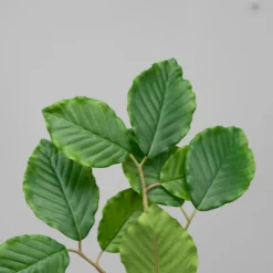 Kunstig Blomst - Gren med bøgeblade i forårsfarver - 65 cm