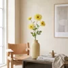 Kunstig Blomst - Japansk Ranunkel, 62 cm. GUL