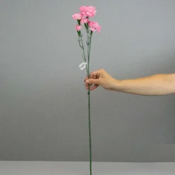 Kunstig Blomst - Nellike, 65 cm. ROSA