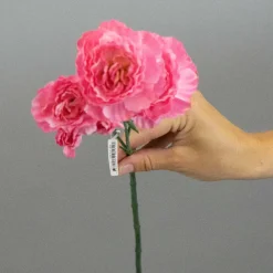 Kunstig Blomst - Nellike, 65 cm. ROSA
