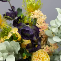 Kunstig Blomst på stilk - Valmue, lilla