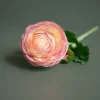 Kunstig Blomst - Ranunkel, 50 cm. LYSERØD
