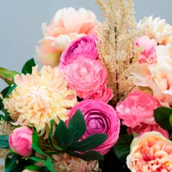 Kunstig Blomst - Ranunkel, 50 cm. PINK