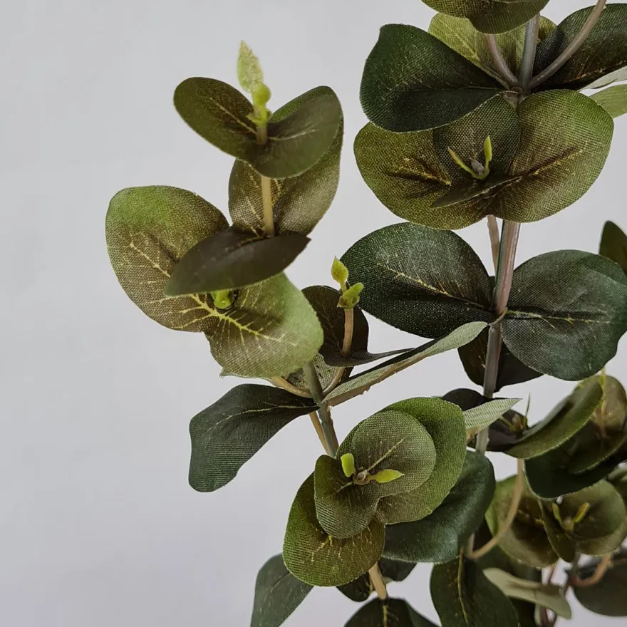 Kunstig eucalyptus gren - 70 cm.