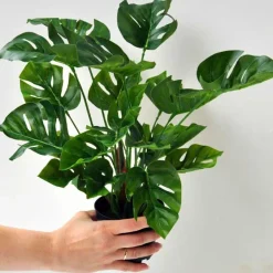 Kunstig plante - 30 cm. Monstera