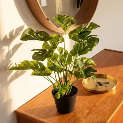 Kunstig plante - 30 cm. Monstera