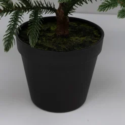 Kunstig stuegran i krukke - H60 cm