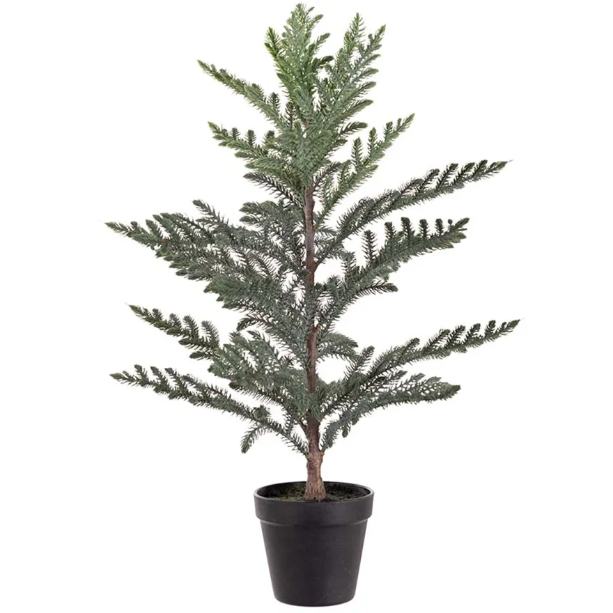 Kunstig stuegran i krukke - H60 cm